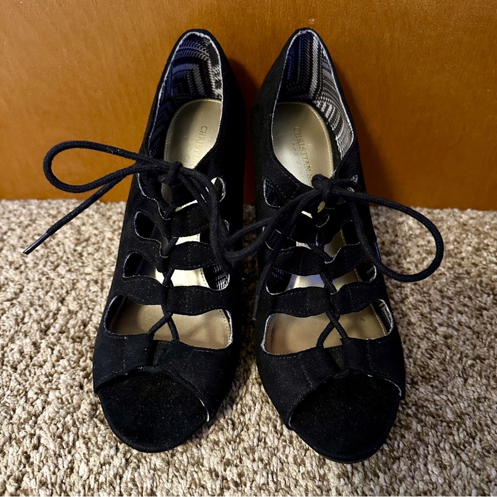 Christian Siriano Women’s Black Pumps Size 9.5